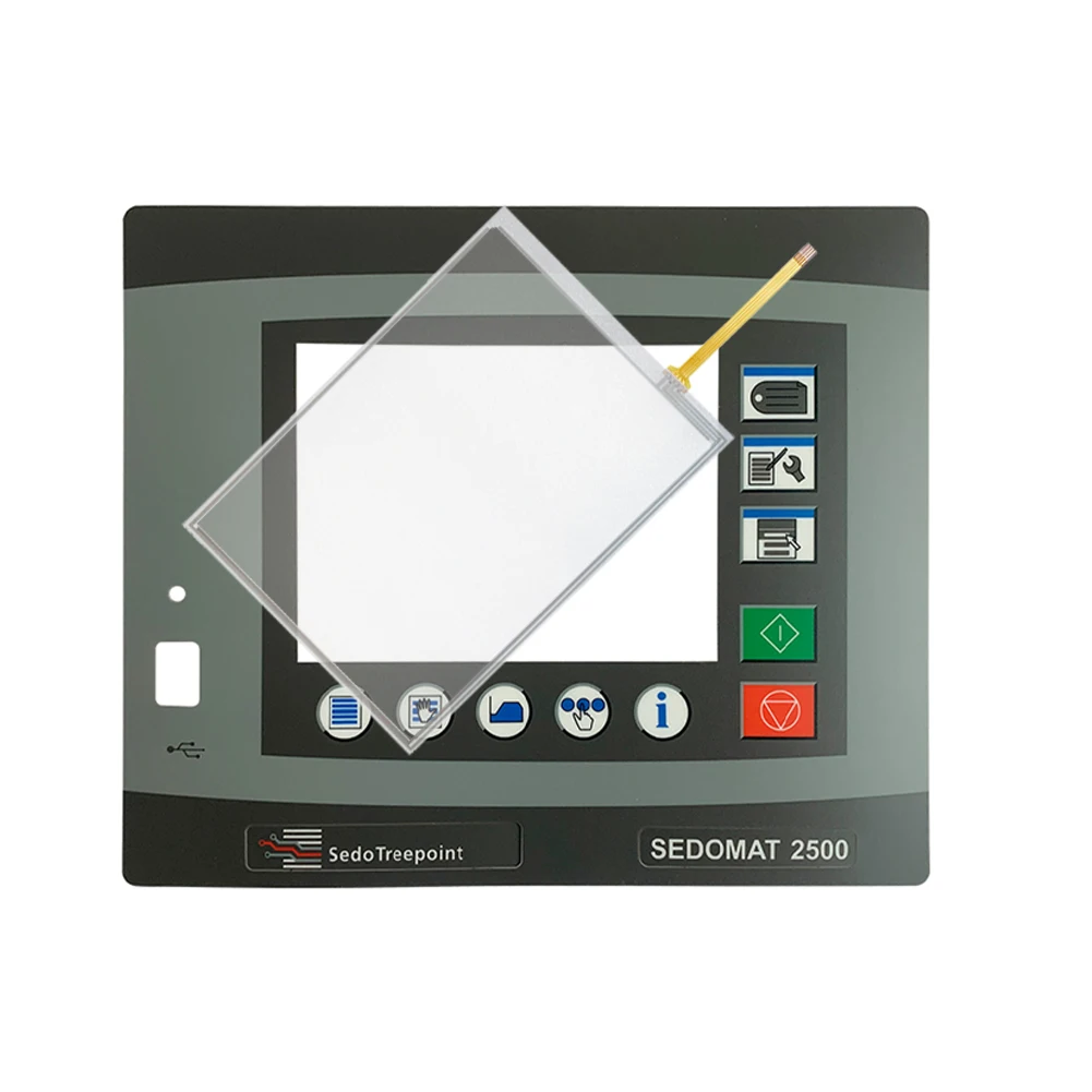 

New for SEDOMAT 2500 Spinning Machine Industrial Protective Film+Touch Screen Glass