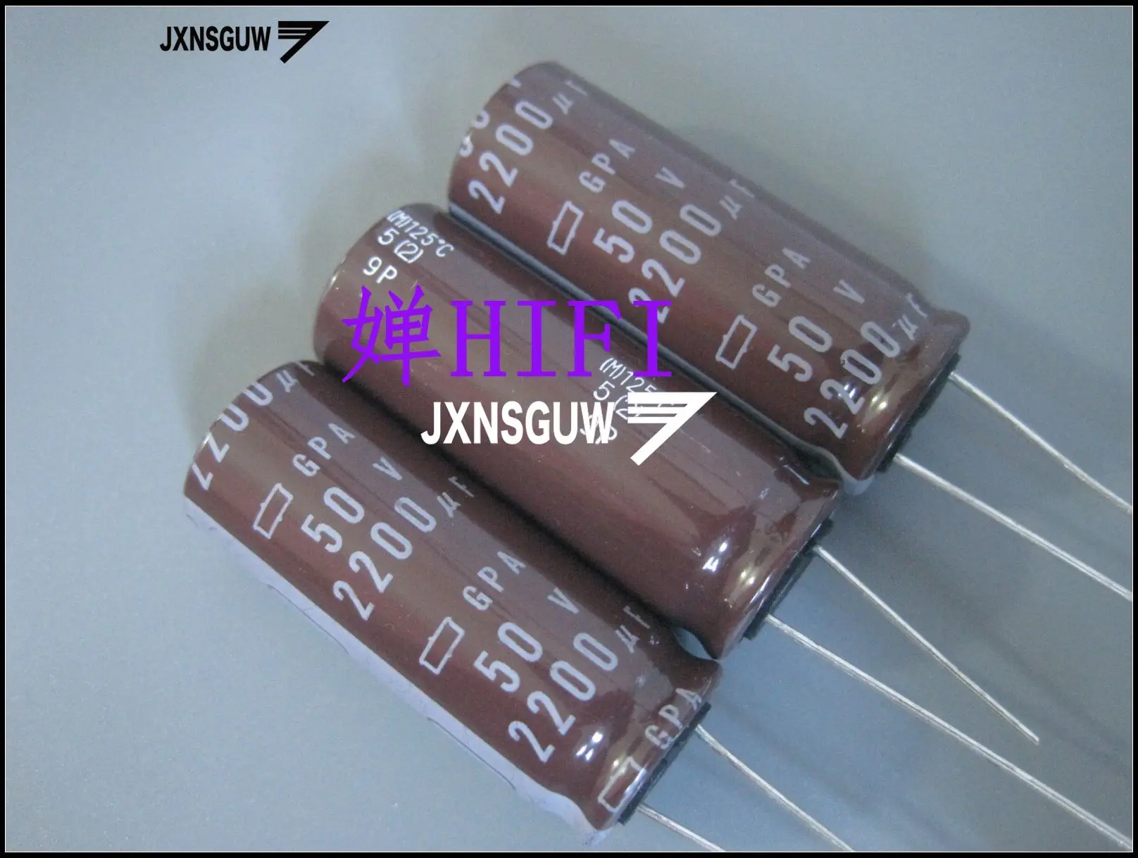 

10PCS NIPPON GPA 50V2200UF 16X40MM NCC Aluminum electrolytic capacitor 2200UF/50V CHEMI-CON 125 degrees 2200uF 50V