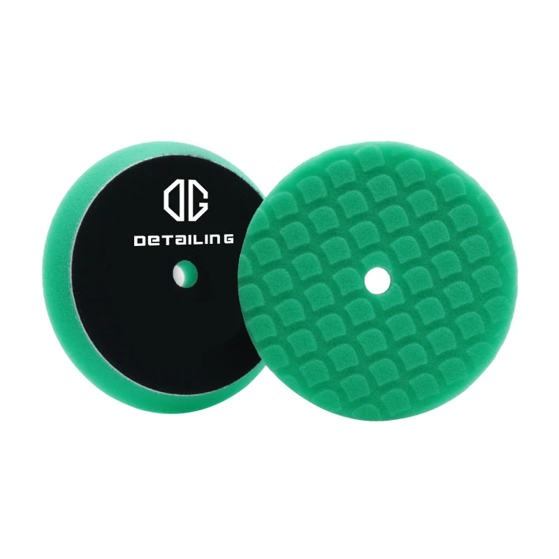 DETAILING 5/6Inch Buffing Polishing Pads Sponge Pads Kit Car Polisher Self-Adhesive Sponge For Auto Care Buffing Pads