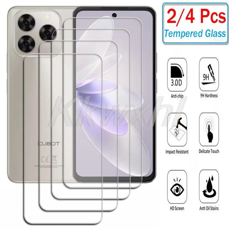 2-4PCS 9H HD Tempered Glass For Cubot Note 60 CubotNote60 Note60  7.2"  Screen Protector Cover Film