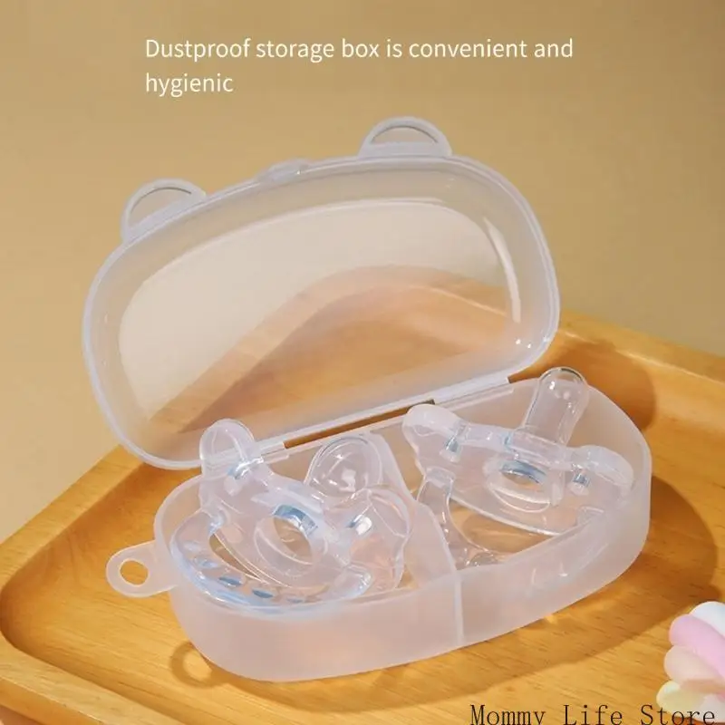 

Мягкие силиконовые пустышки для ребенка, чтобы облегчить отлучение от отлучения от 0 до 18 месяцев младенцев