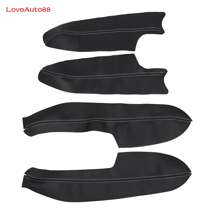 Car Door Armrest Panel Trim Cover for Nissan Qashqai J11 2016 2017 2018 2019 2020 2021 Leather Interior Door Panels Guards