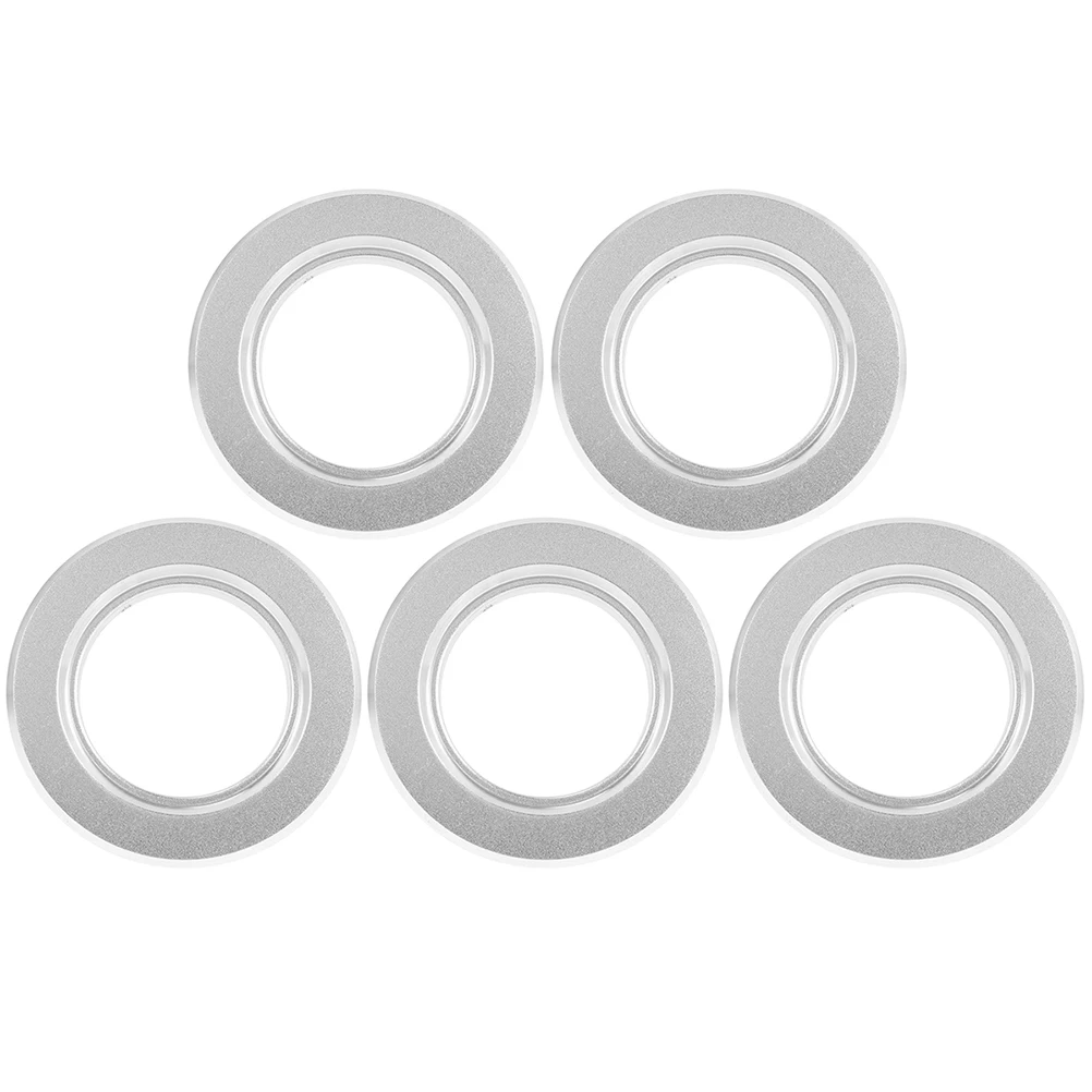 

5 PCS Ring Anti-bite Nest Box Birdhouse Hole Guard Protector for Parrot Cage Decor Rings Nestbox Silver