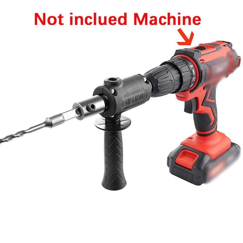 ไฟฟ้าเจาะไฟฟ้าค้อน Converter เจาะมือไฟฟ้าดัดแปลงเครื่องมืออุปกรณ์เสริมสำหรับ Hand Drills 10มม.เครื่องมือ