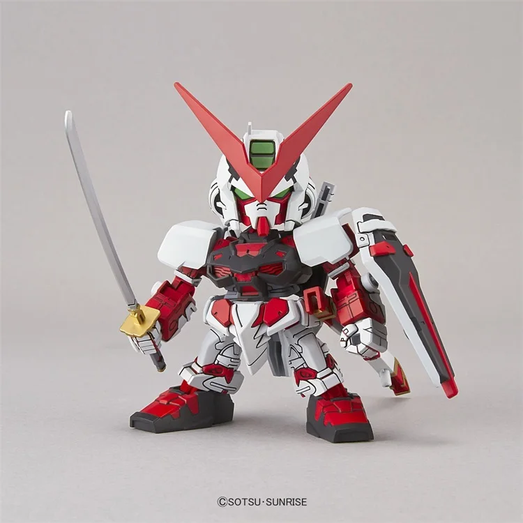 BANDAI SD Gundam EX Standard 007 Gundam Astray Model Kit, Assembly Strike Freedom Unicorn Wing GUNDAM Action Figures Original