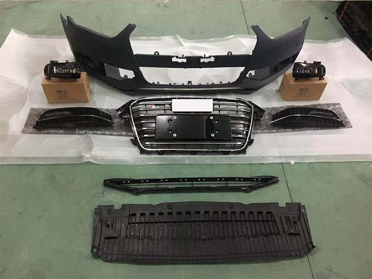 Good Quality Auto Parts A4 Upgrade Refit to S4 B8.5 Body Kit Front Bumper for audis S4 2013 2014 2015 2016