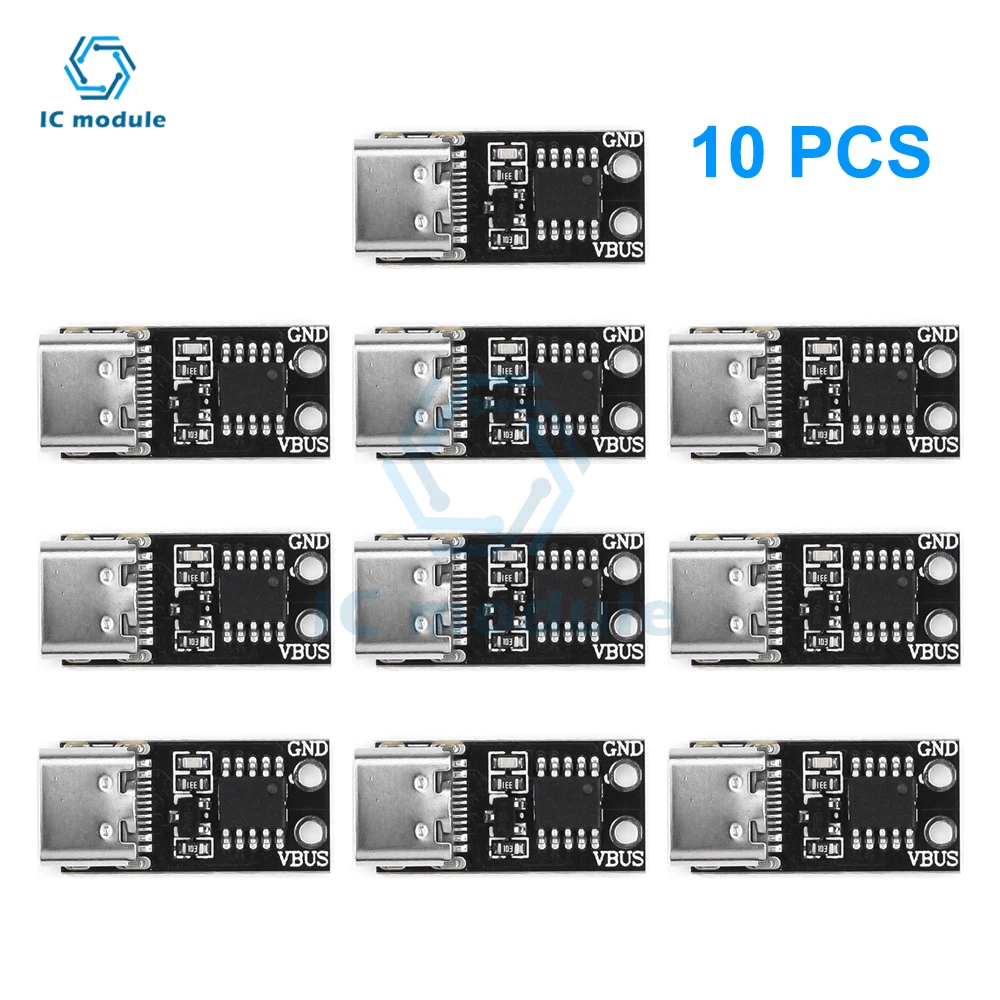 5V 9V 12V 15V 20V regolabile 3A PD/QC multi-protocollo decoy ricarica rapida modulo boost TYPE-C interfaccia USB