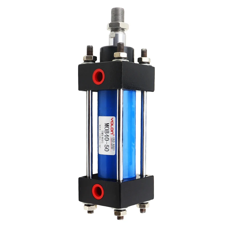 MOB Series Double Acting Hydraulic Cylinders Light Types Hydraulic Cylinder with Front Flange