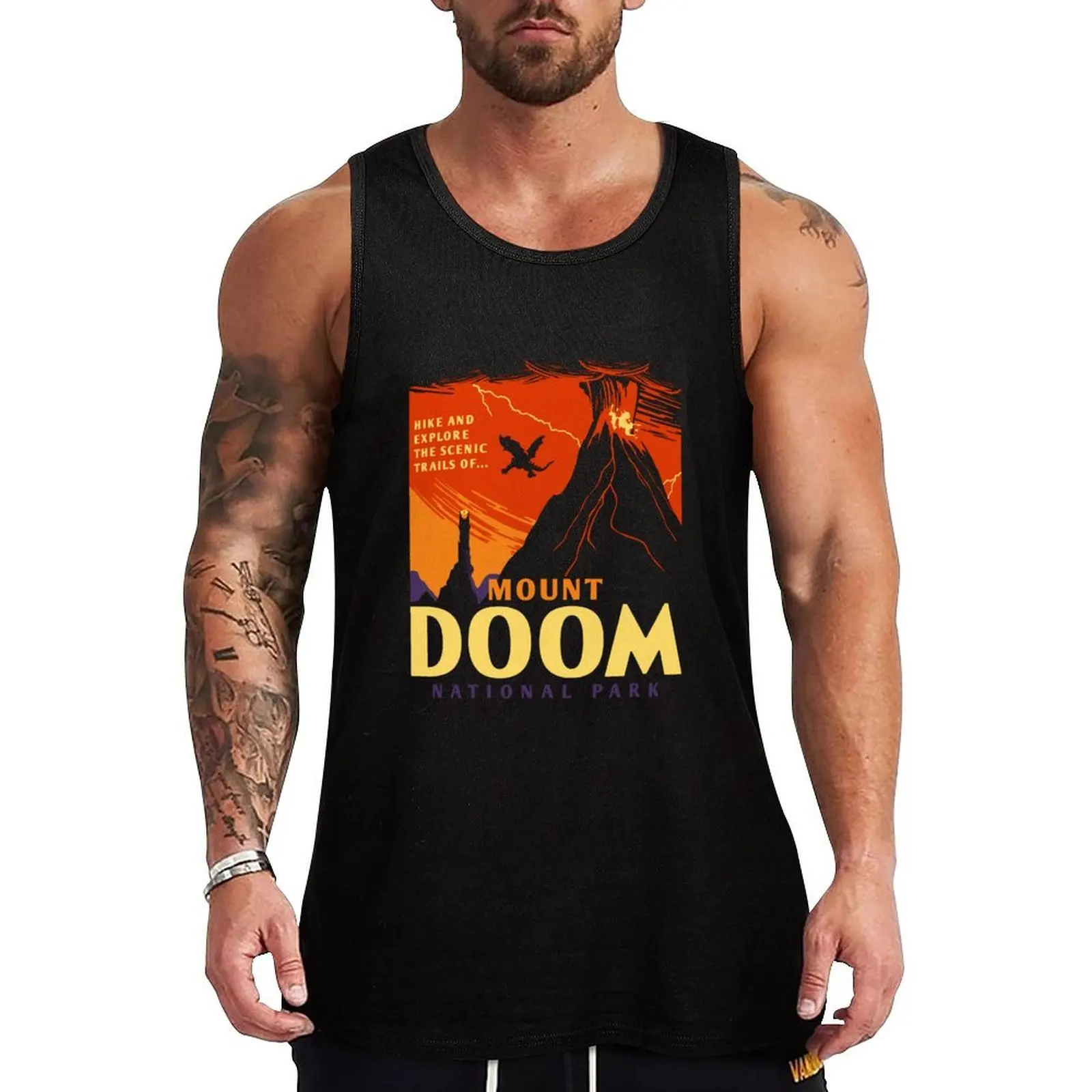 

Mount Doom National Park Tank Top Flexible Tank Top Stretch Fabric Casual Sleeveless