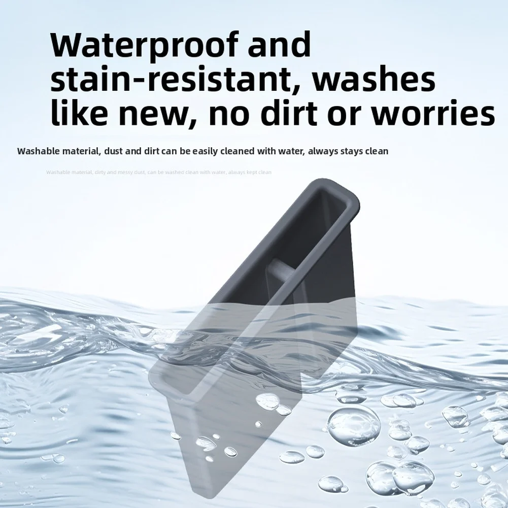 Waterproof Silicone Storage Box for NIO For ES8 2026 Second Row Seat Side Organizer with Noise Reduction Feature
