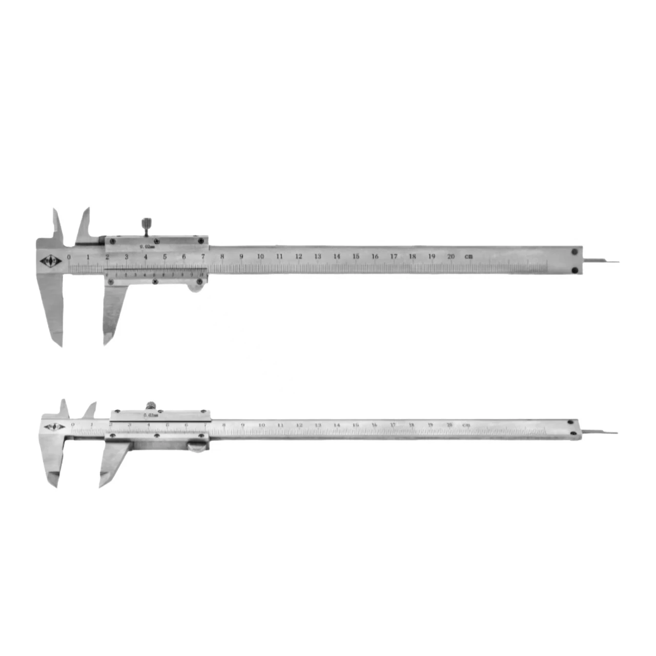 0-200mm Stainless Steel Vernier Caliper / Entirely Made of Stainless Steel / a Versatile Measuring Tool for Various Measurements