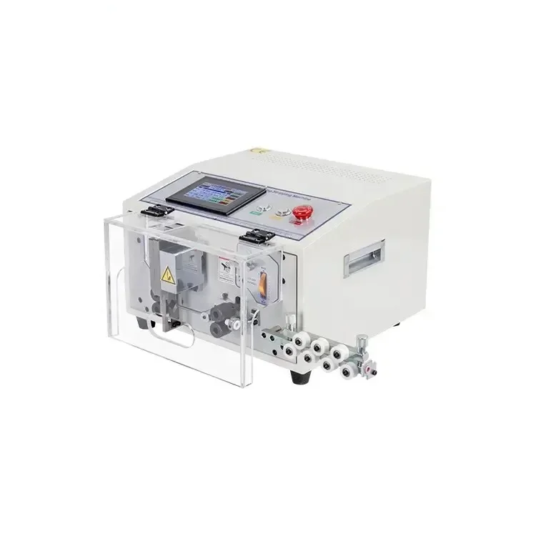 PFL-02S High Efficiently 0.1-4mm2 Ultra-short Wire Cutting And Stripping Machine Cable Wire Stripping Cutting Machine