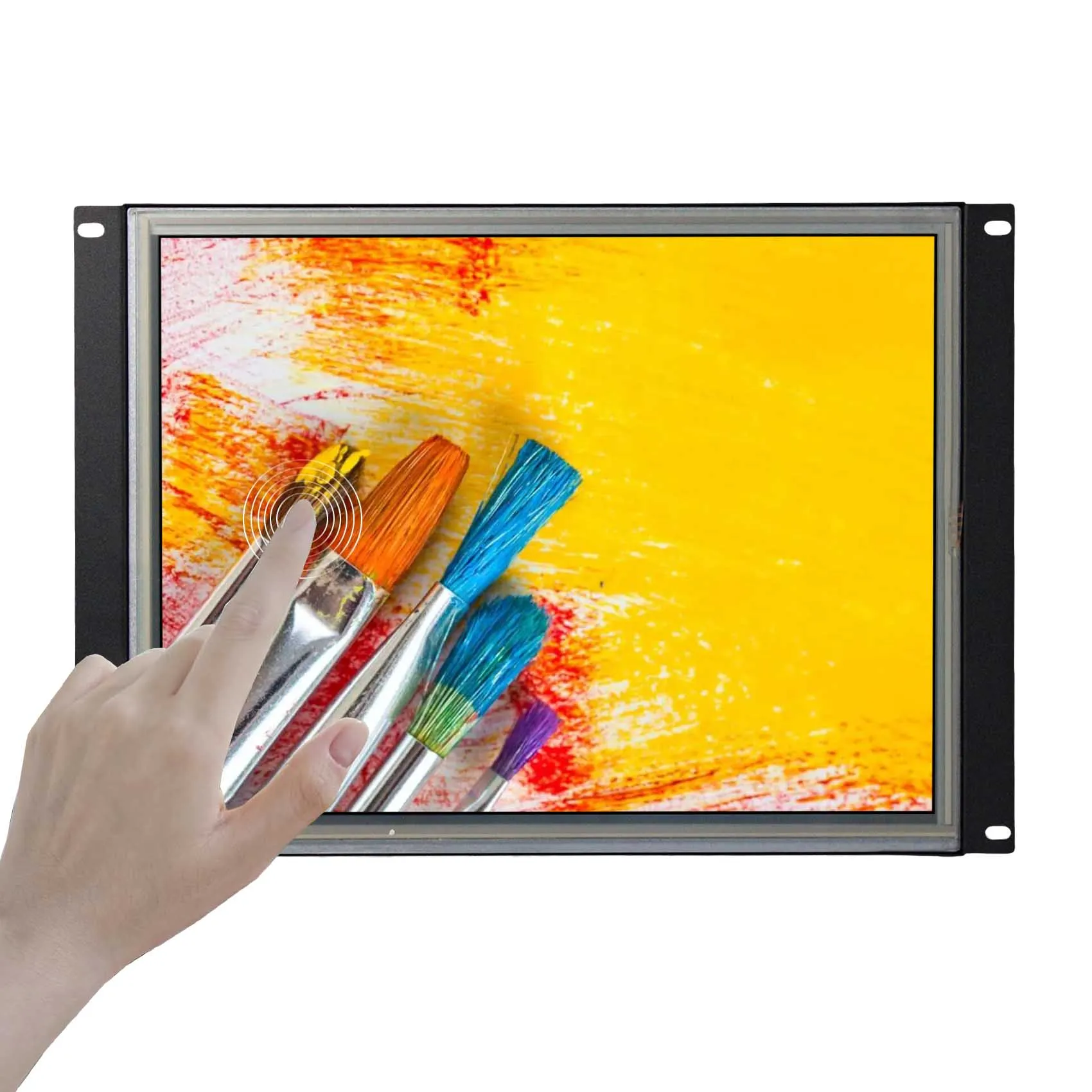 

15-дюймовый наружный резистивный сенсорный ЖК-монитор 1000 нит 1024x768 DVI с портом VGA ЖК-монитор