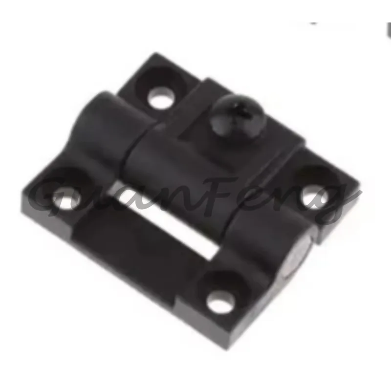 4/8PCS 4-Hole Adjustable Hinge, Black 42×36mm, Replaces E6301-20, Industrial Position Control Torque Hinge