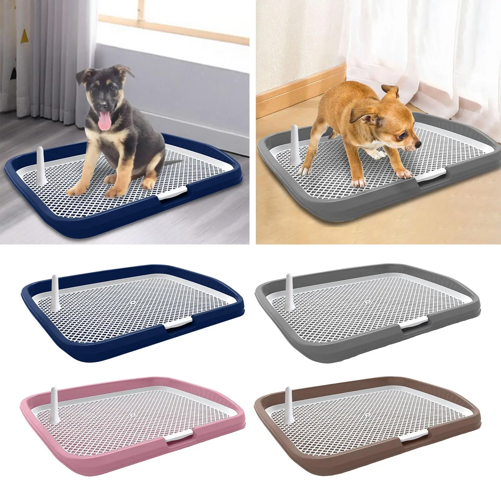 Tapis de toilette en maille pour chiot, coussinets d'entraînement pour petits chiens, produits pour animaux de compagnie, garde les pattes propres