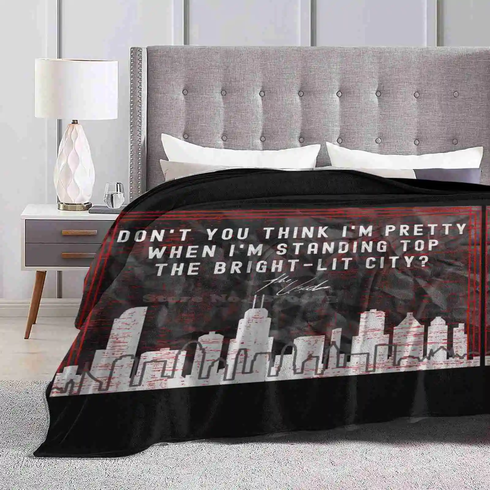 Taste Of Ink Shaggy Throw Soft Warm Blanket Sofa/Bed/Travel Love Gifts The Used Taste Of Ink Bright City Red Black Band Emo Pop