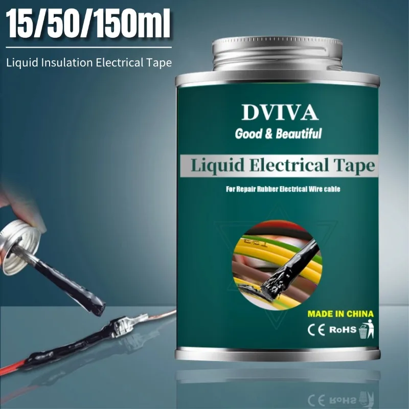 Waterproof Liquid Electrical Tape Repair Rubber Electrical Wire Cable Paste Insulating Electrical Tape Fast Dry Sealing Glue