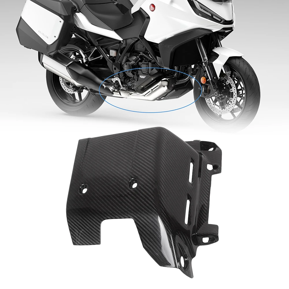 for Honda NT1100 2022 2023 Carbon Fiber Belly Pan Protector Motorcycle Bottom Spoiler Cover