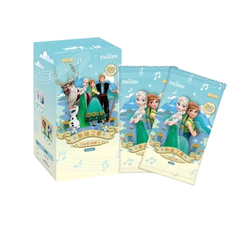 

Официальные коллекционные карточки-игрушки Disney Frozen с персонажами Эльзы и Анны для подарков на день рождения детям (серия)