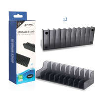 2 Pcs Game Card Box Large Capacity Game CD Storage Bracket Compatible with/Slim/PRO