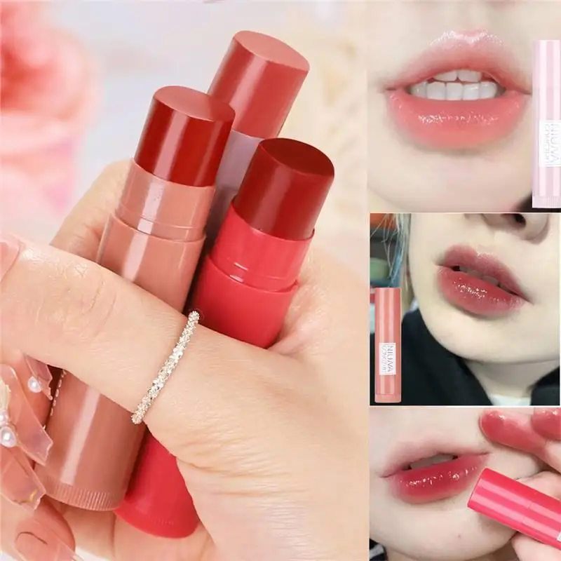 

3 Pack/lot Colored Lip Balm Hydrating Nourishing Lip Light Color Fading Lasting Moisturizing Colorless Lipstick Lip Balm W3L1