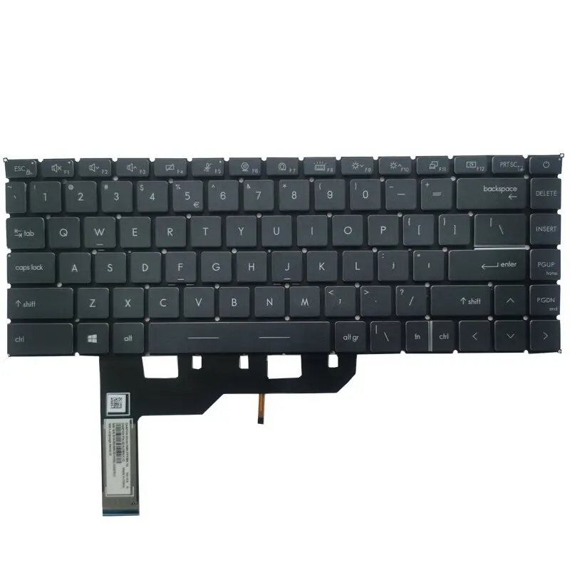 New US Keyboard For MSI Prestige 14 P14 MS-14C1/14C2 Modern 14 15 MS-14D3/14D2/14D1 MS-14DK MS-1551 With White Backlight