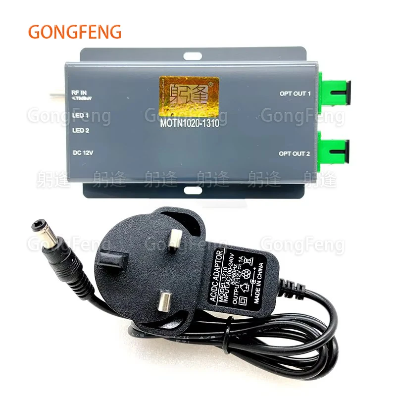 

FTTH CATV Optical Transmitter 1310/1550nm AGC/ATT Optical Power Control,47-1000MHz Bandwidth, Dual-Port Output 10dBm Wholesale