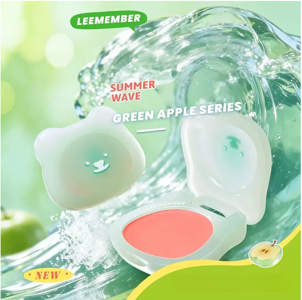 LEEMEMBER MULTI USE BLUSH CREAM 4G Makeup Blush Summer Edition Collection Cheek Natural Original  Makeup Cosmetics