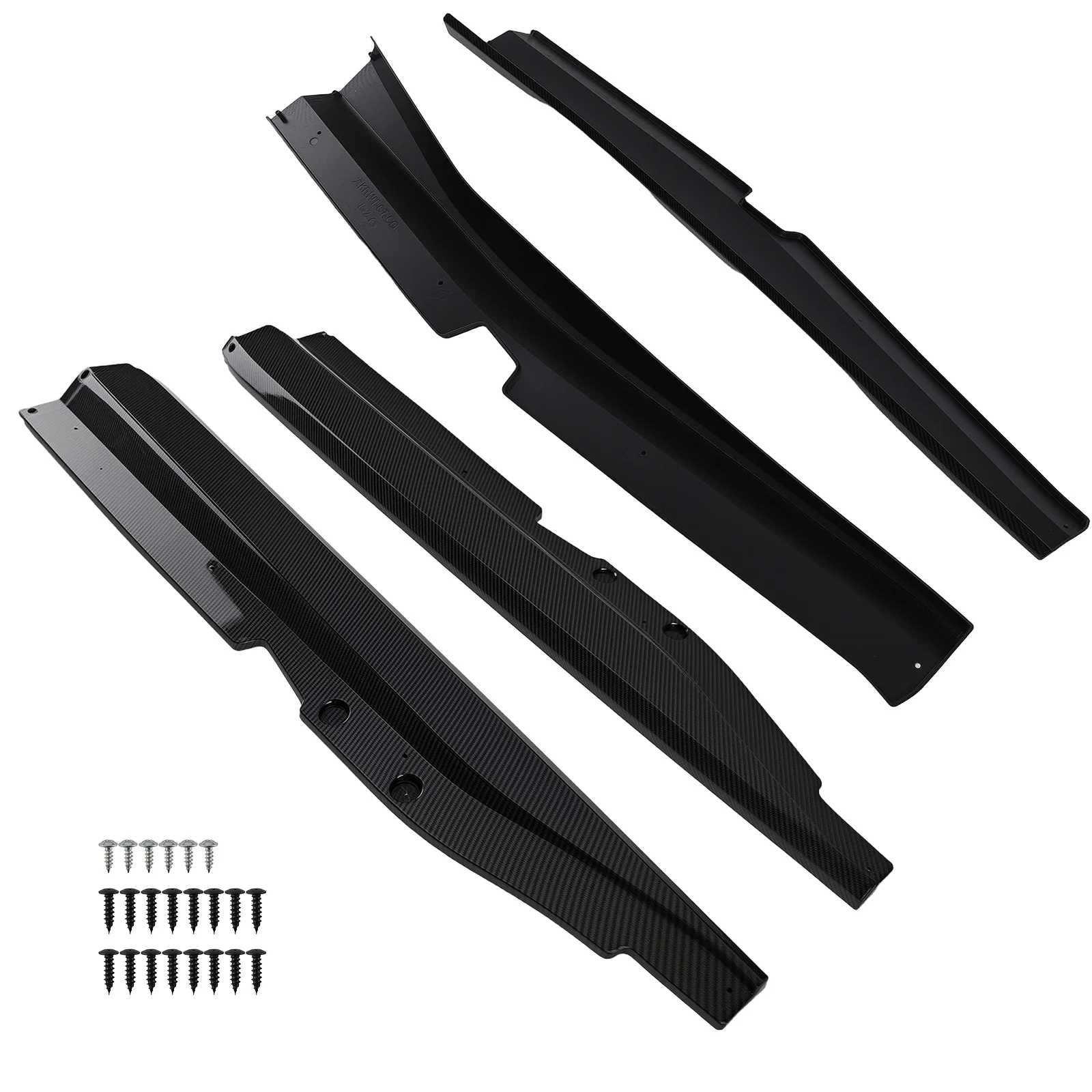 

Боковые накладки на пороги для Chevrolet Corvette C7 Z06 2014-2019, карбоновый дизайн, элементы обвеса