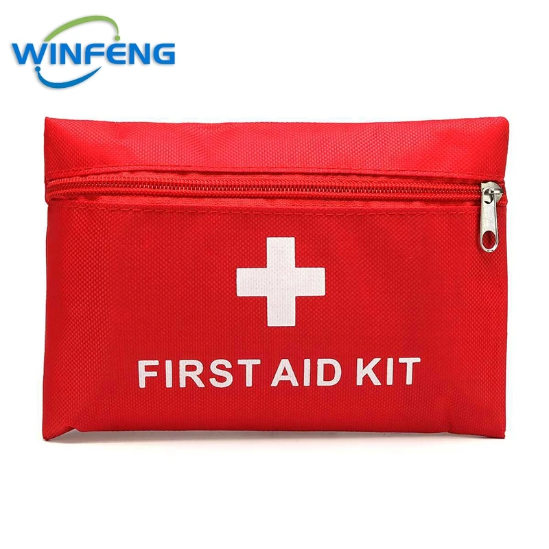 27Pcs/Set Emergency Car Home Travel First Aid Kits Nylon Medicine Bag with Sterile Gauze Pad Plaster Bandage for Wound Care