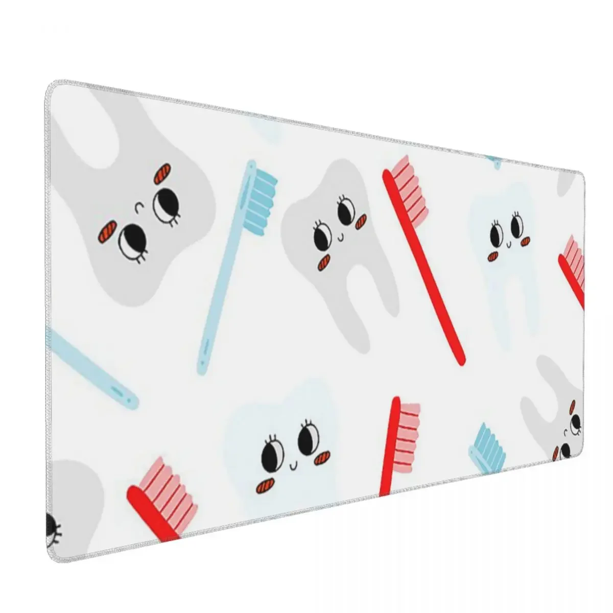 Dentist Tooth Teeth Large Mouse Pad Computer Keyboard Mouse Mat Gaming PC Laptop Desk Mat Office Accessories Table Mats