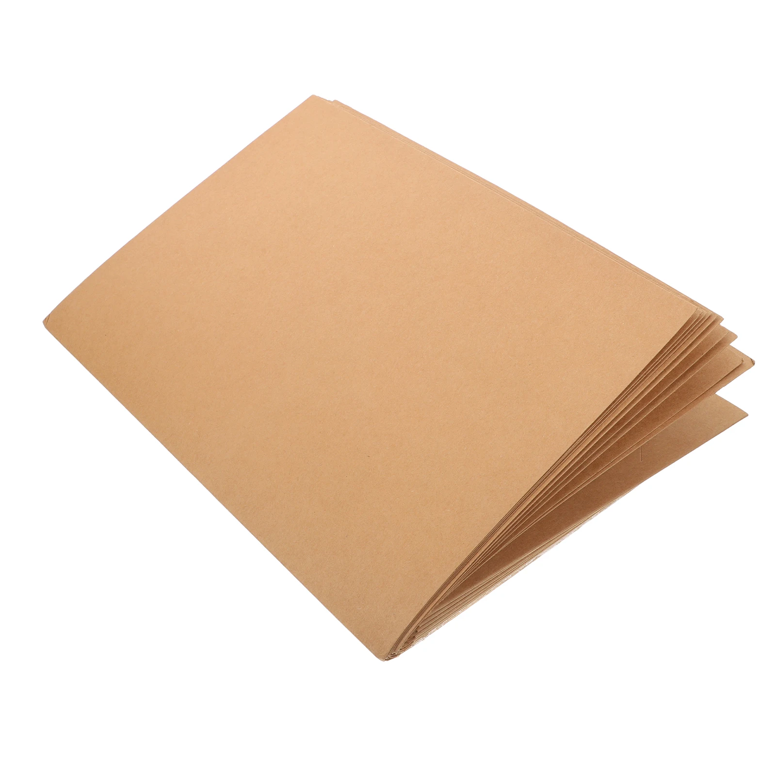10 Pcs File Envelopes Kraft Paper Folders Single Pocket Large Capacity Office School Sturdy Material Document Storage
