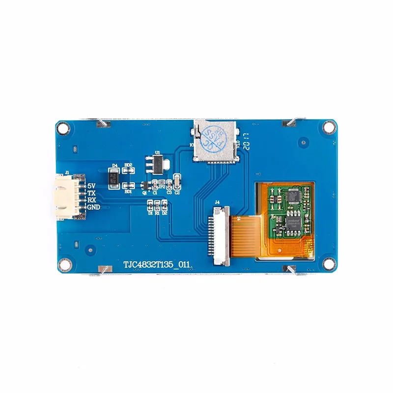Tela de toque de porta serial de 3,5 polegadas USART HMI inteligente 51 e outros microcontroladores podem dirigir tela LCD à vontade