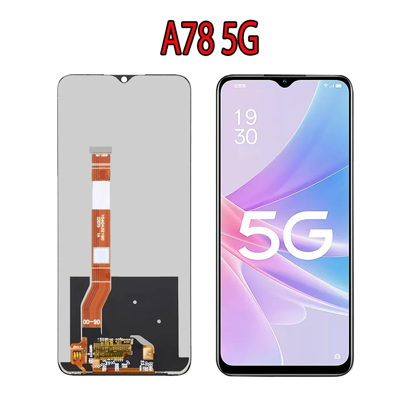 High quality AMOLED For Oppo A78 4G CPH2565 LCD For Oppo A78 5G CPH2483 CPH2495 LCD A78 Display Screen Touch Panel Digitizer