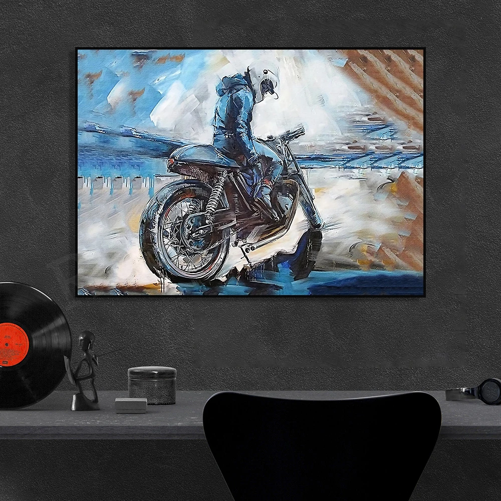 motorcycle poster, biker art, motorcycle poster decoration, motocross print, motorcycle lover gift