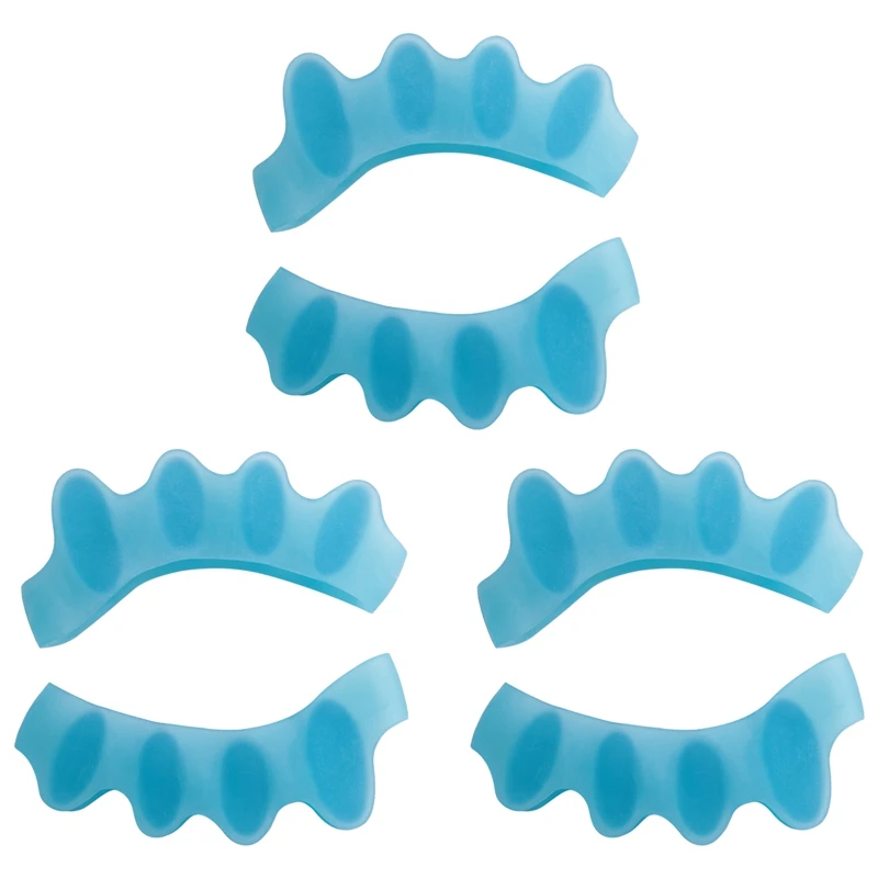 Corrector, Toe Separator,Bunion Relief Protectors New Material Gel Hammer Toe Straightener,Toe Spacers, Toe Stretchers,For Men A