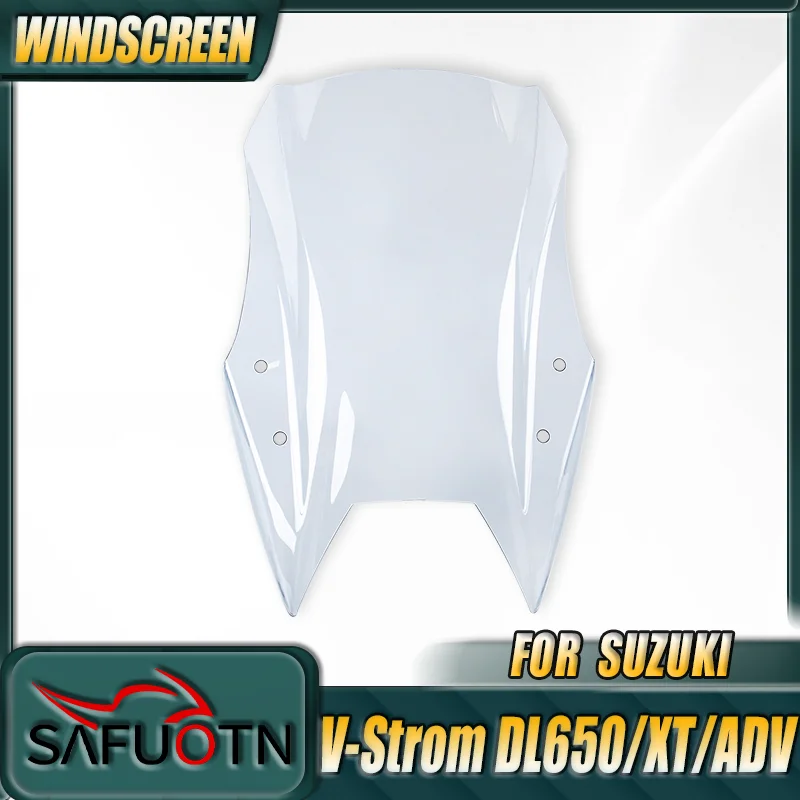 

Лобовое стекло лобового стекла DL650XT DL650 для Suzuki V-дополнительный 650 XT 2017-2023, ветрозащитный экран для мотоцикла, аксессуары