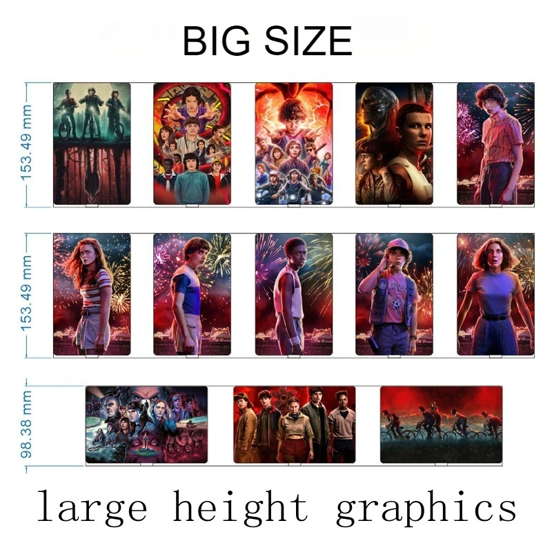 Voor Stranger Eleven Randapparatuur Acryl Stand Joyce Byers Beeldje Staande Plaat Max Mayfield Figuur Acryl Standbeeld Nancy Speelgoed