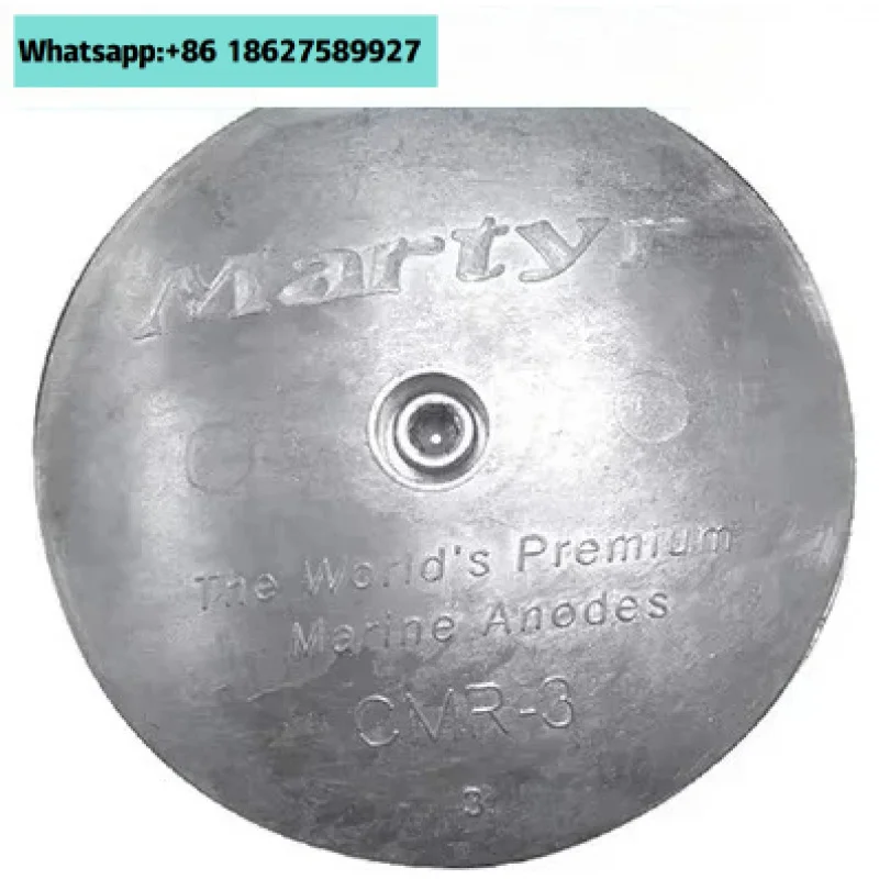 Garda Marine Speedboat Zinc Alloy Block-rust Sacrificial Electrode Rudder Blade Stabilizer Zinc Mass CMR Fittings