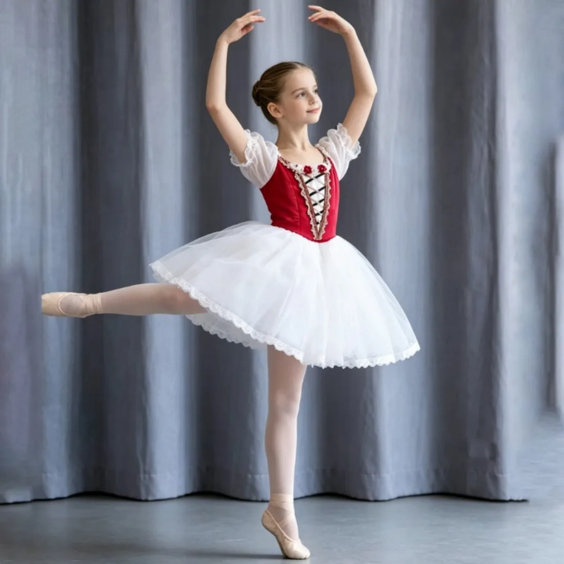 robe-de-ballet-tutu-romantique-professionnelle-robe-de-fete-de-ballerine-a-manches-bouffantes-en-patchwork-de-gaze-florale-pour-filles-spectacle-de-danse-de-ballet