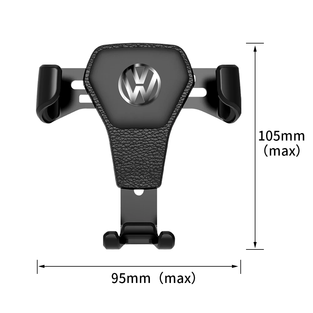 Gravity Car Phone Holder Air Vent Clip Mount Mobile Cell Stand Auto Accessories For Volkswagen VW Golf Polo