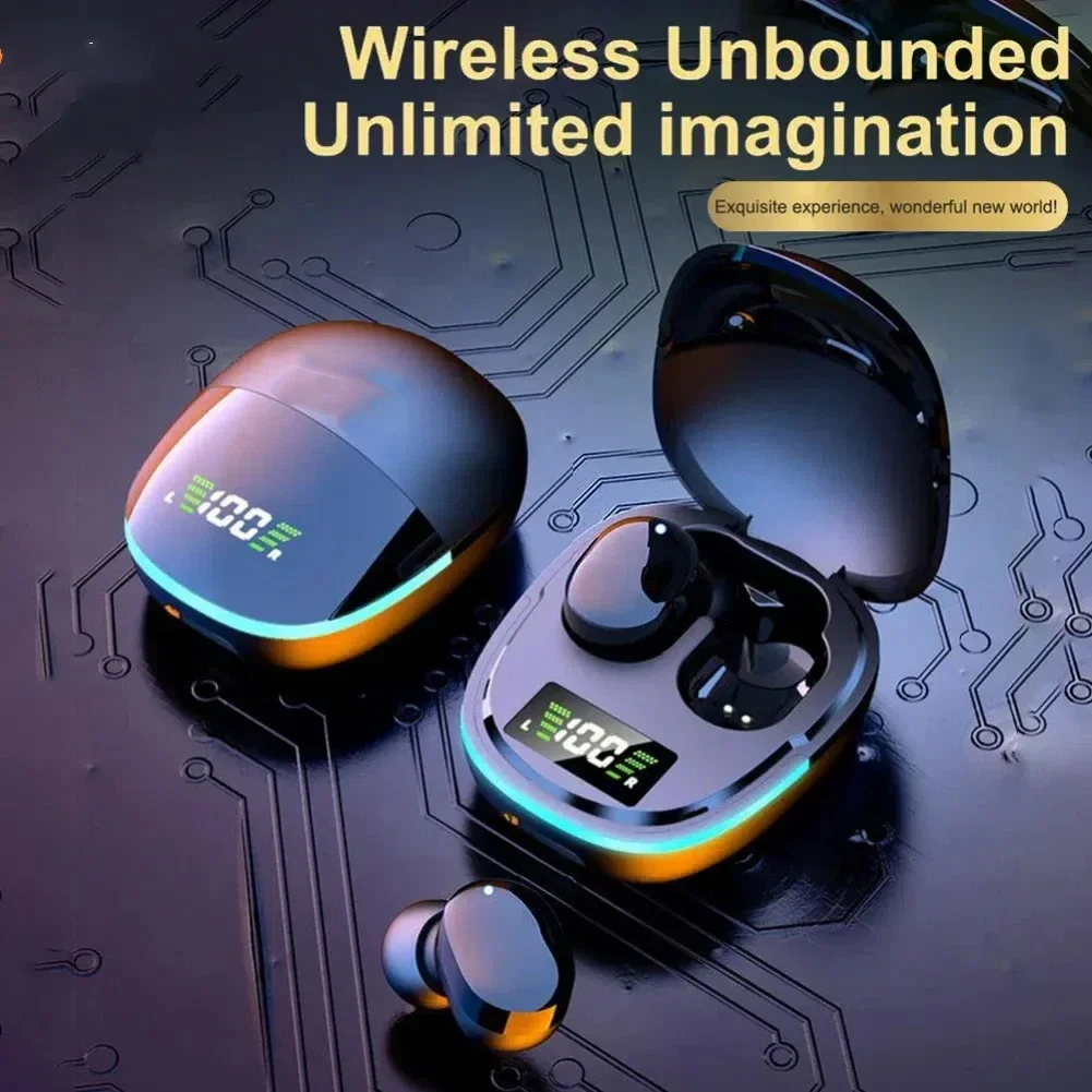 G9S TWS Earphones Wireless Bluetooth 5.3 Sport Headphones With Mic Stereo Earphone Noise Cancelling Earbuds For All Smartphones