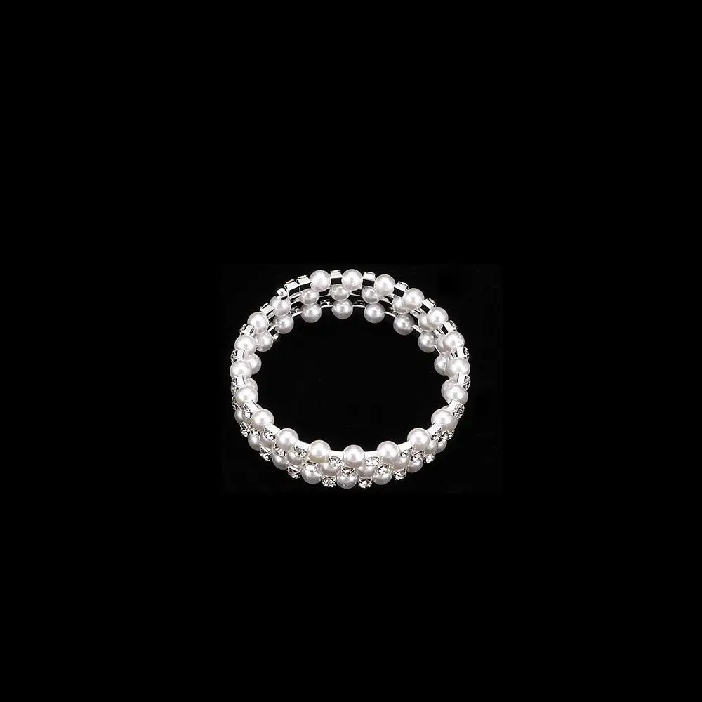 Kristallketten-Armbänder mit breiten Charm-Anhängern, Perlenarmbänder, mehrschichtige Perlenarmreifen – Detail 3