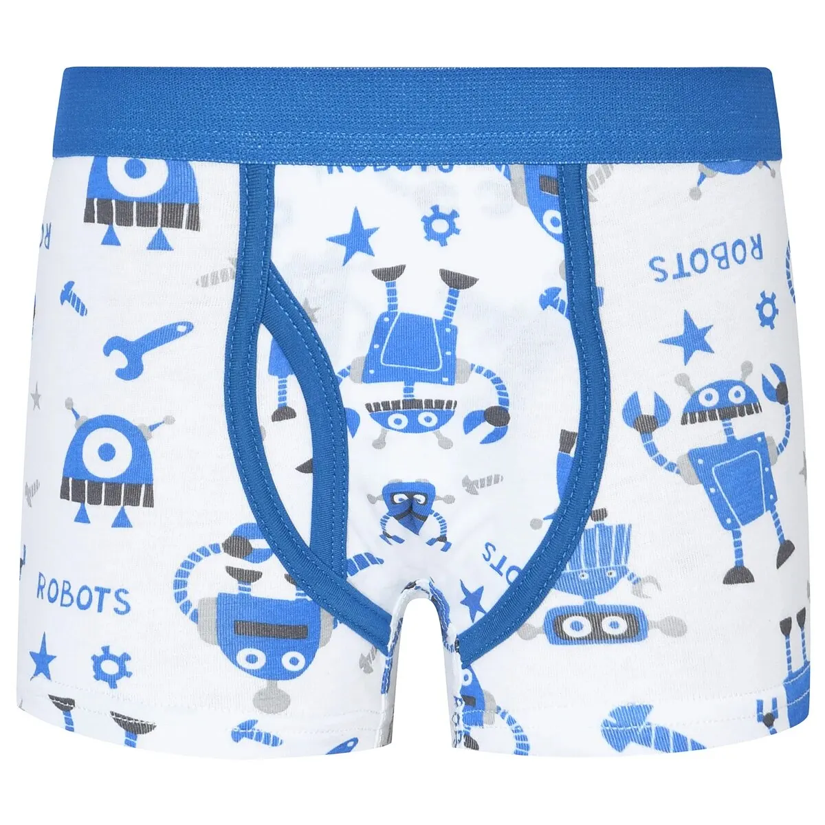 3Pcs Boys Cute Cartoon Pattern Comfortable Cotton Boxers