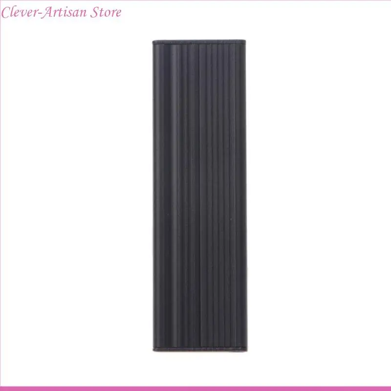 E06B New DIY Extruded Electronic Project Aluminum Enclosure for Case Black 80x25x25mm
