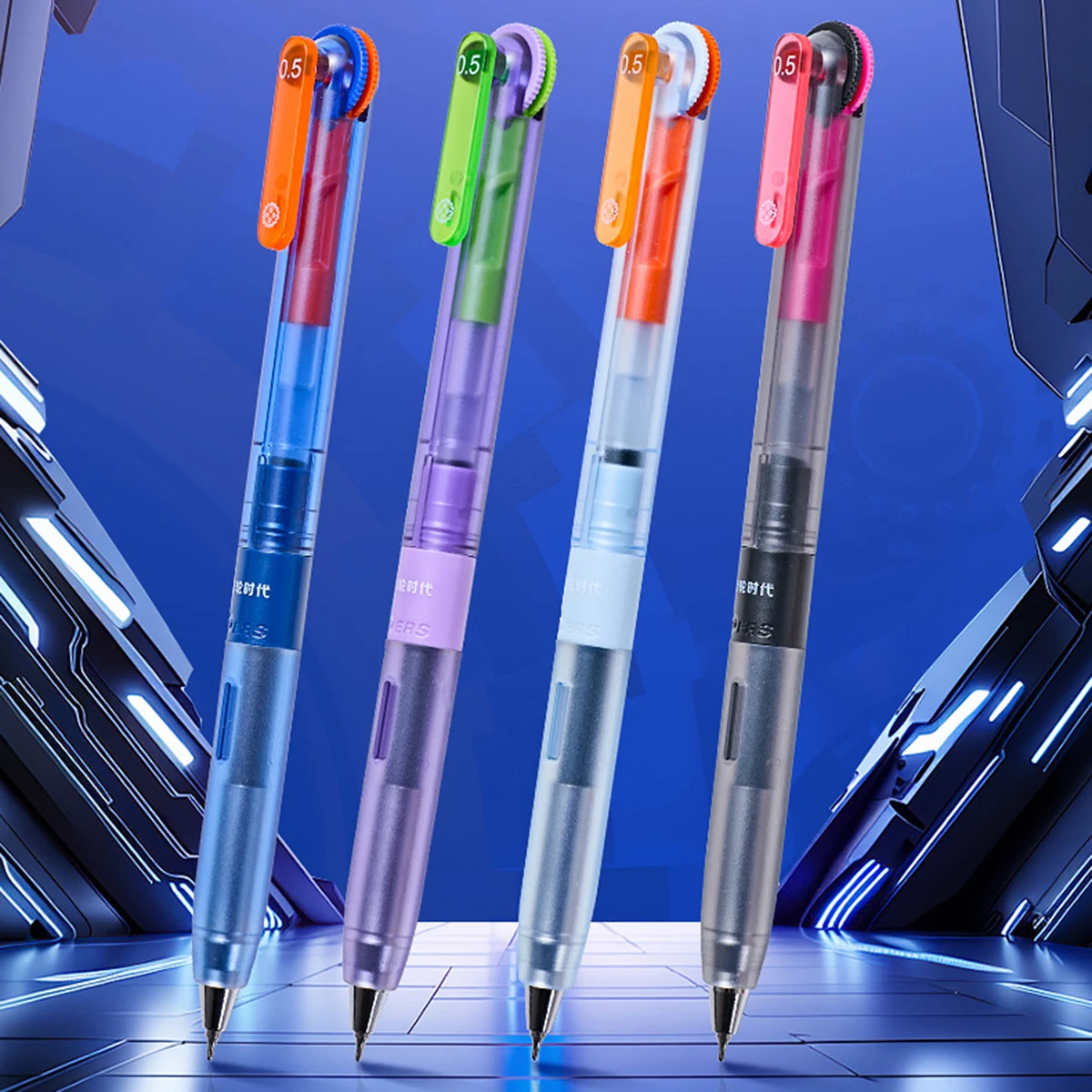 

Quick Dry Black Gel Pens, Medium Point (0.5mm),CS Tip, Low-Weight Design Retractable Gel Pens With Comfortable Full Grip