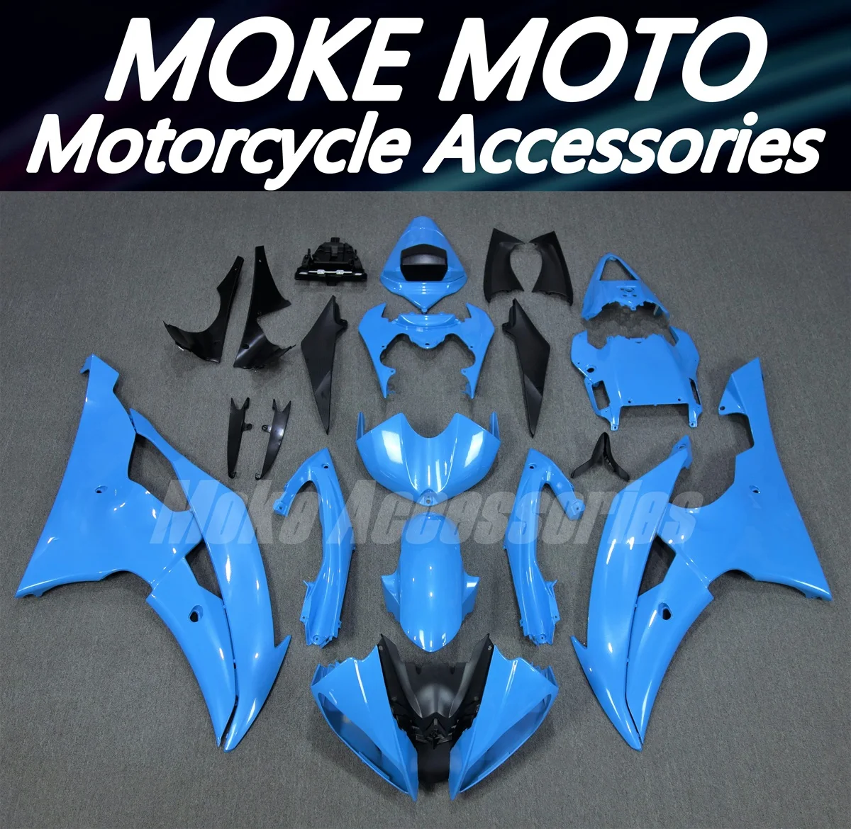 

Motorcycle Fairings Kit Fit For R6 2008 2009 2010-2014 2015 2016 Bodywork Set High Quality ABS Injection New Blue