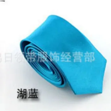 Men's Tie Korean Edition Tie Narrow  Solid Color Casual  Multi color Available