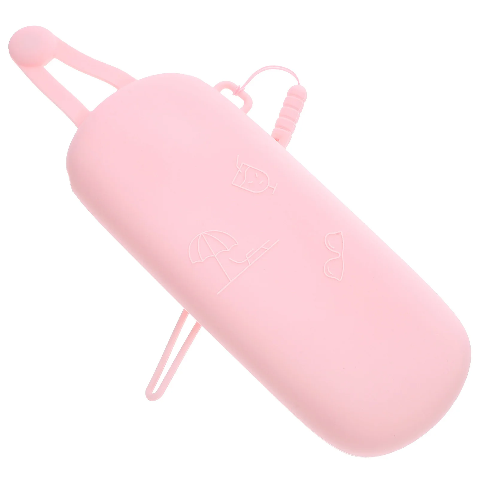 

Silicone Makeup Bag Multi-Functional Storage Case For Travel Portable Organizer Pouch Waterproof Lipstick Holder