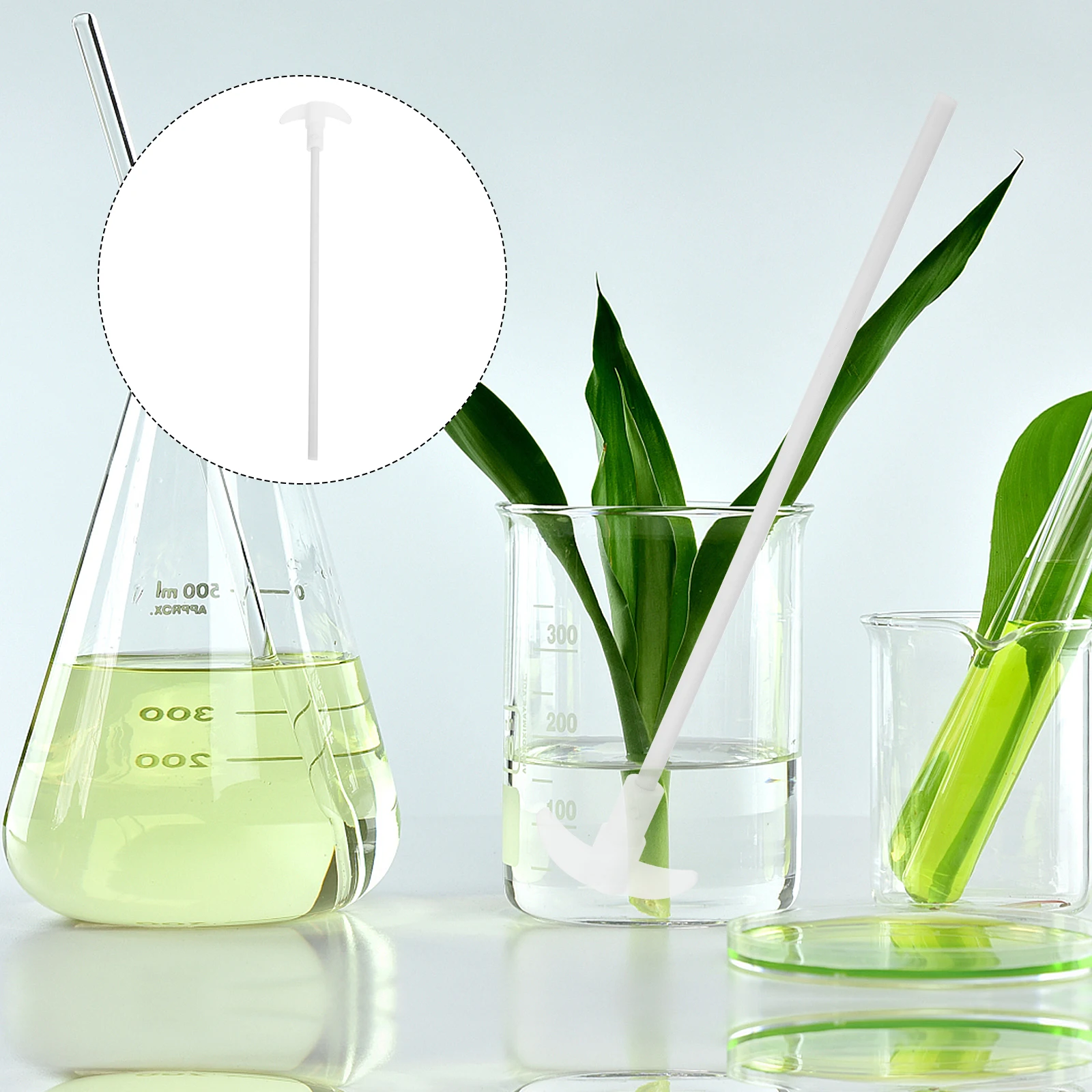 

PTFE Stirring Rod Safe Practical Laboratory Reagent Mixer Small Light Easy Use Chemistry Experimental Teaching Equipment